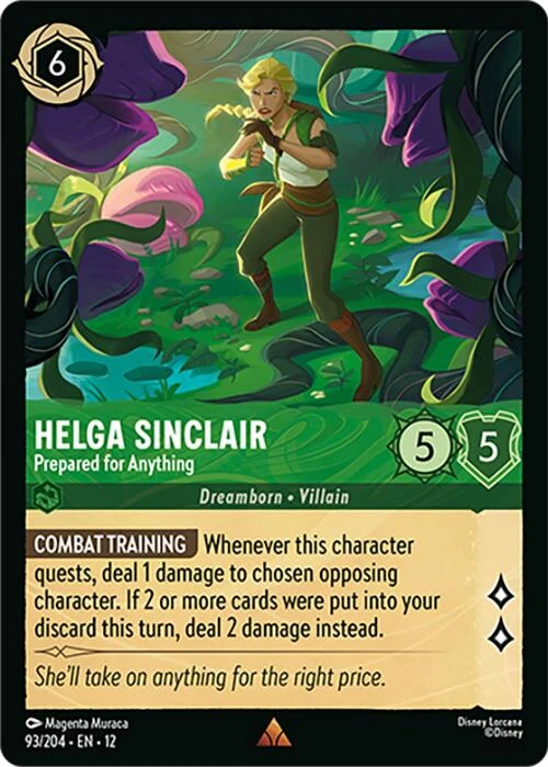 Helga Sinclair - Prepared for Anything (93/204) (Wilds Unknown)