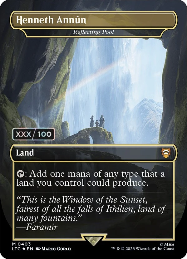 Henneth Annun - Reflecting Pool (Serial Numbered) (403)