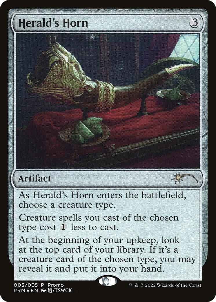 Herald's Horn (Year of the Tiger 2022) (5) (Unique and Miscellaneous Promos)