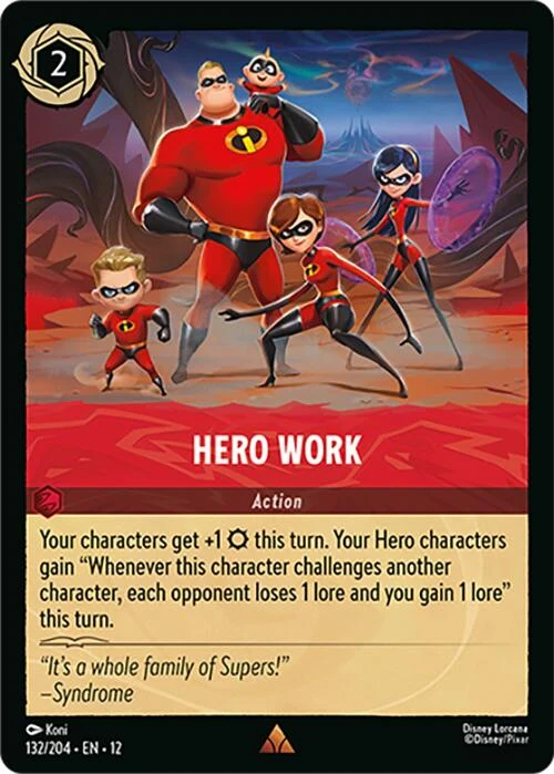 Hero Work (132/204) (Wilds Unknown)