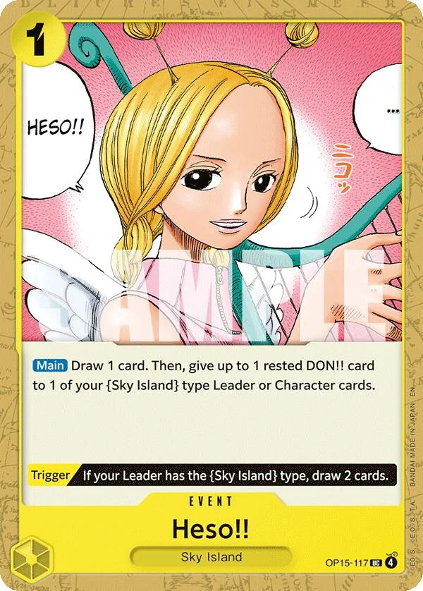 Heso!! (OP15-117) (Adventure on Kami's Island)