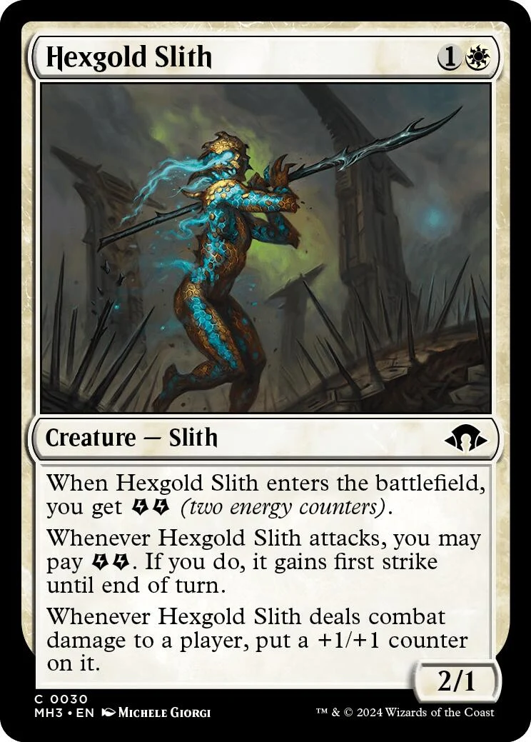 Hexgold Slith (30) (Modern Horizons 3)