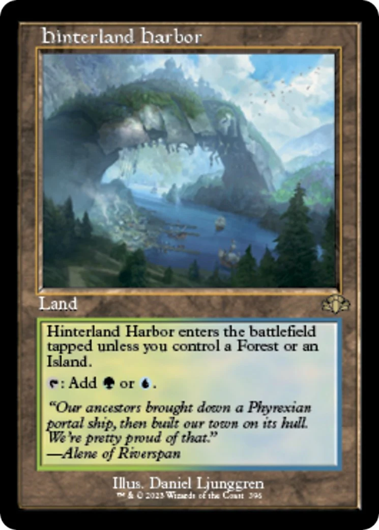 Hinterland Harbor (Retro Frame) (396)