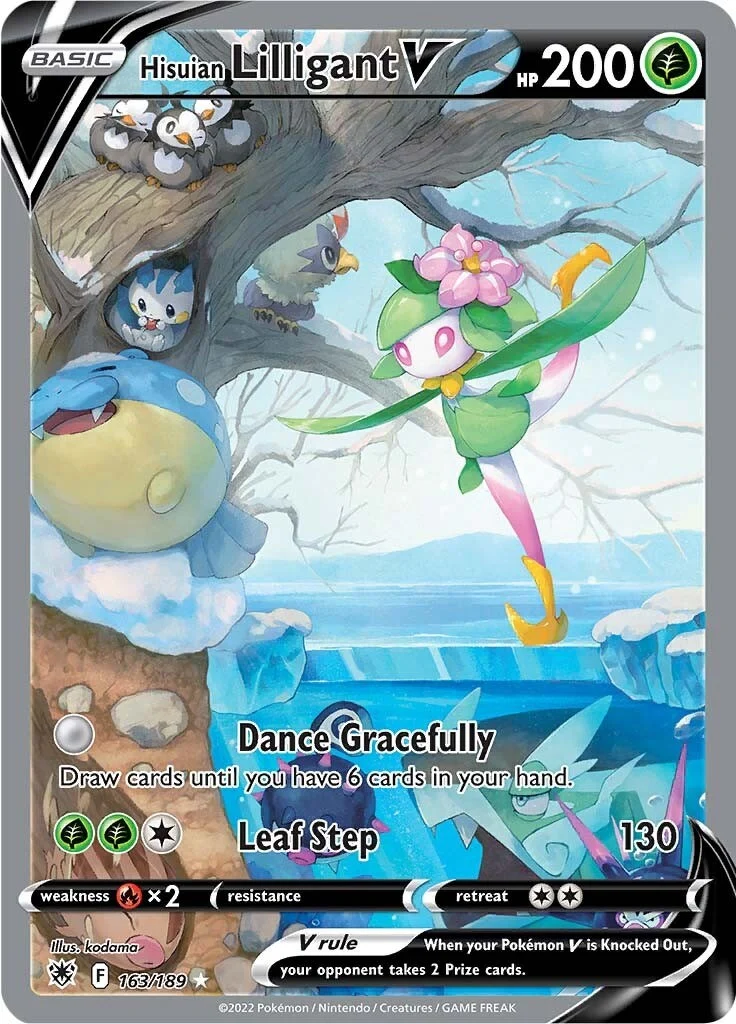 Hisuian Lilligant V (Alternate Full Art) (163/189) (SWSH10: Astral Radiance)