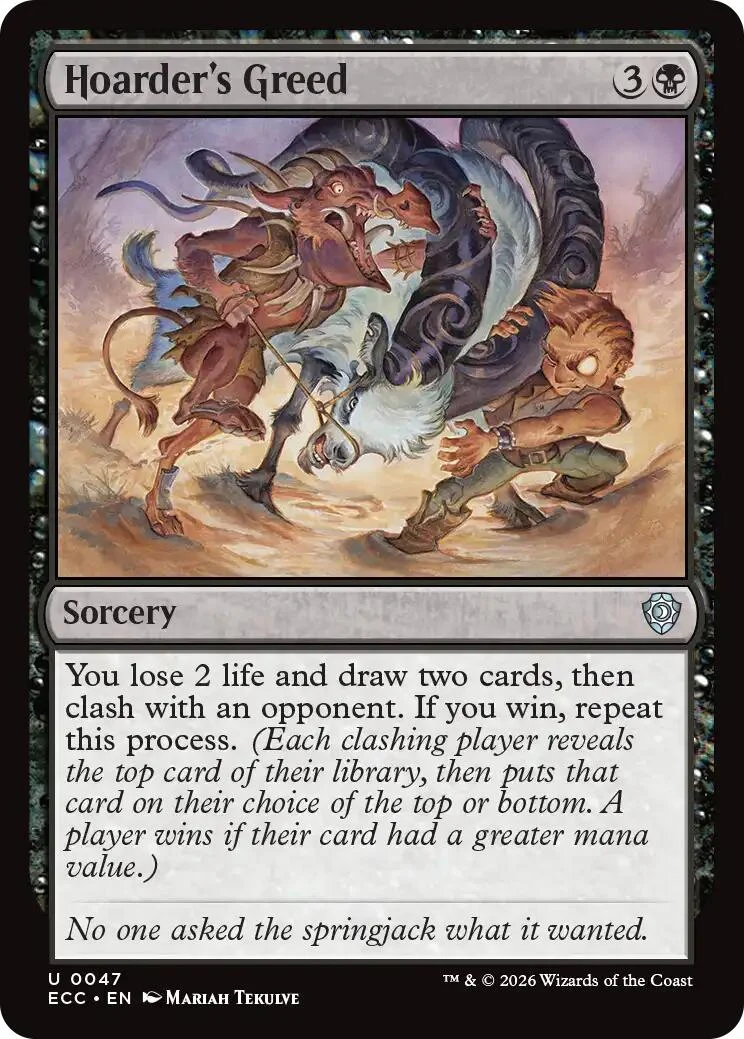 Hoarder's Greed (47) (Lorwyn Eclipsed)