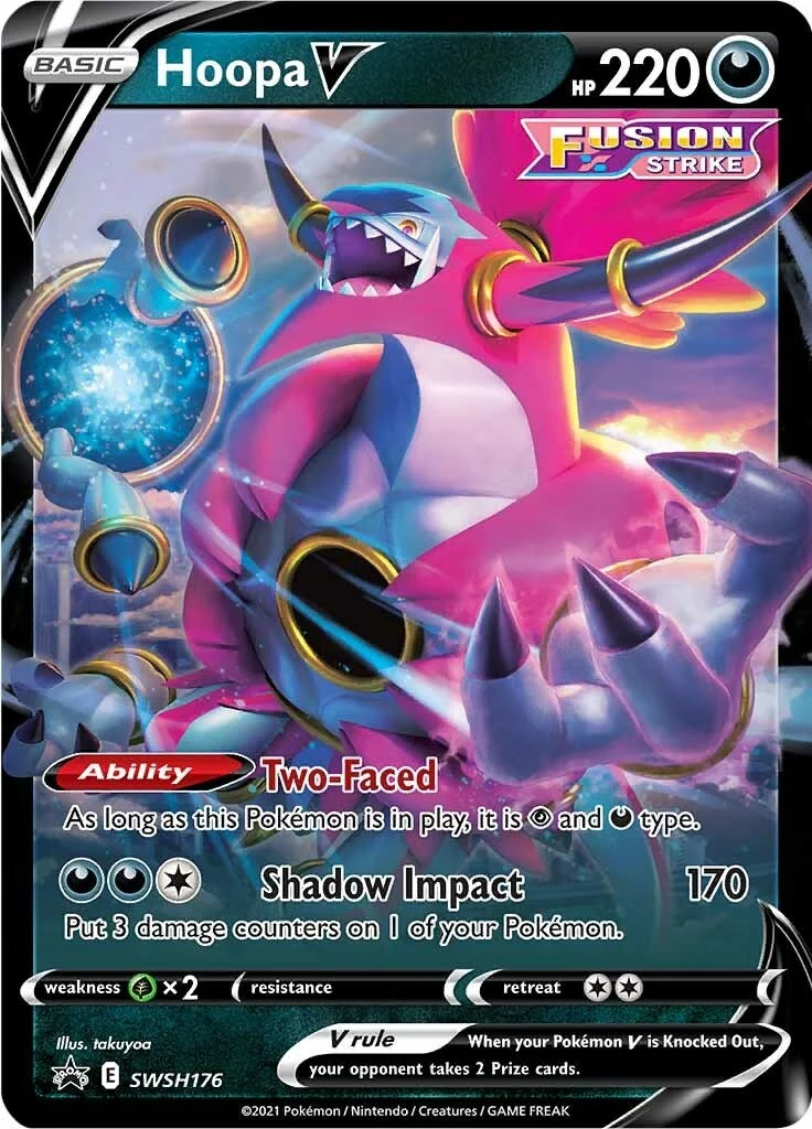 Hoopa V - SWSH176 (SWSH176) (SWSH: Sword & Shield Promo Cards)