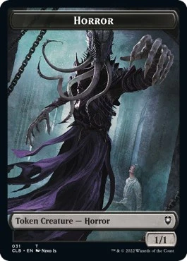 Horror // Eldrazi Horror Double-Sided Token (31 // 21)