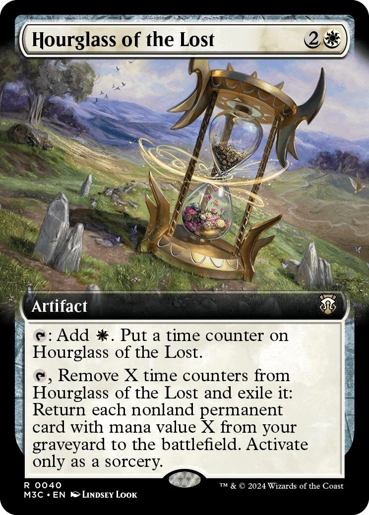 Hourglass of the Lost (Extended Art) (Ripple Foil) (40) (Modern Horizons 3)