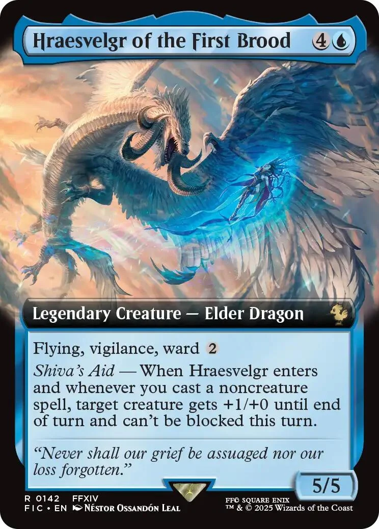 Hraesvelgr of the First Brood (Extended Art) (142) (FINAL FANTASY)