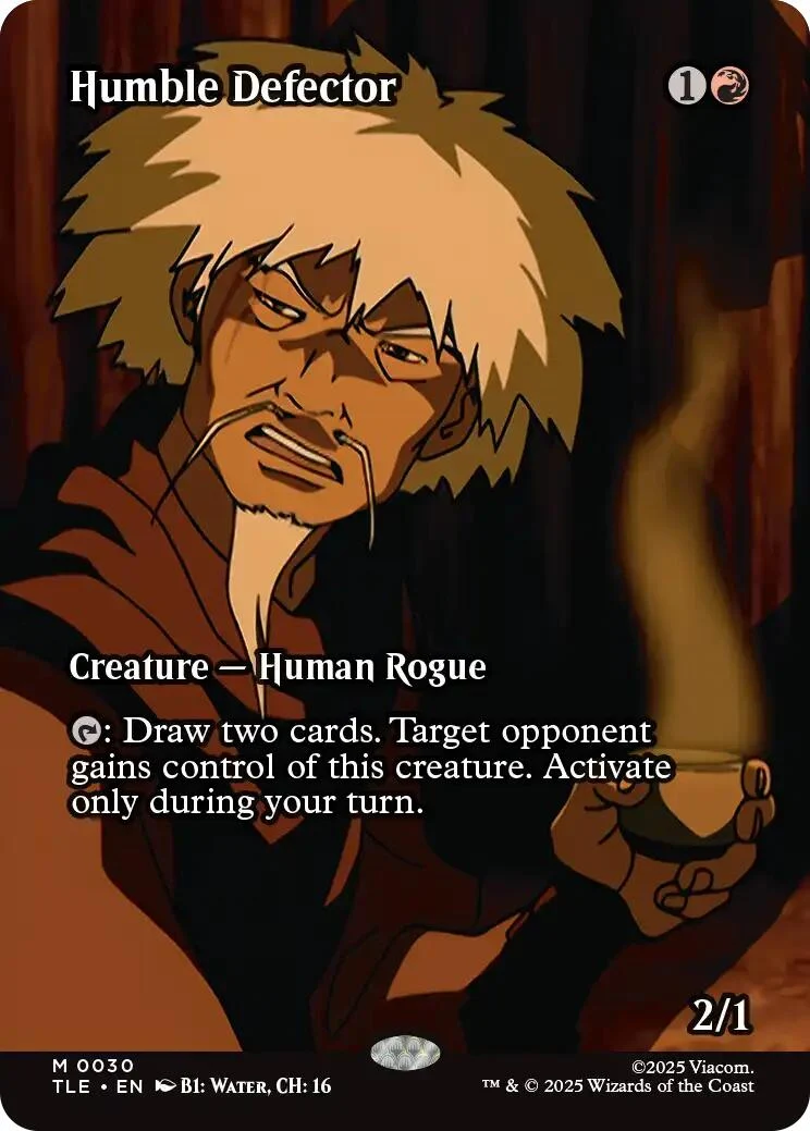 Humble Defector (Borderless) (30) (Avatar: The Last Airbender: Eternal-Legal)