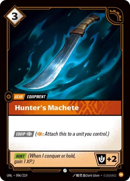 Hunter's Machete (096/219) (Unleashed)