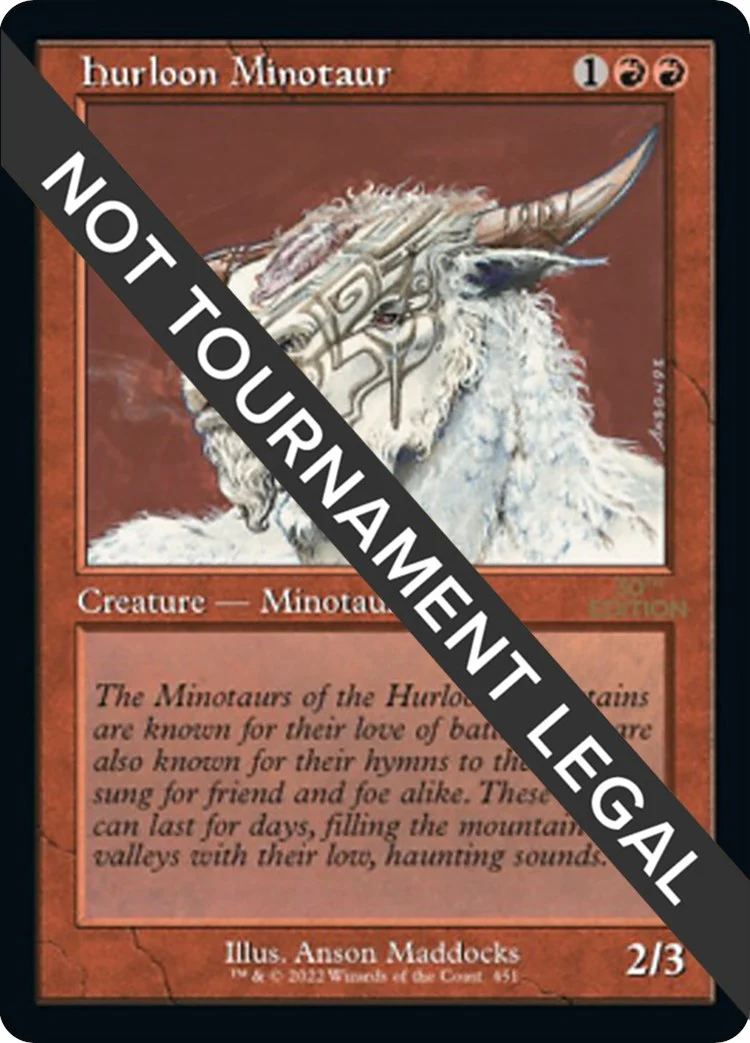 Hurloon Minotaur (Retro Frame) (451)