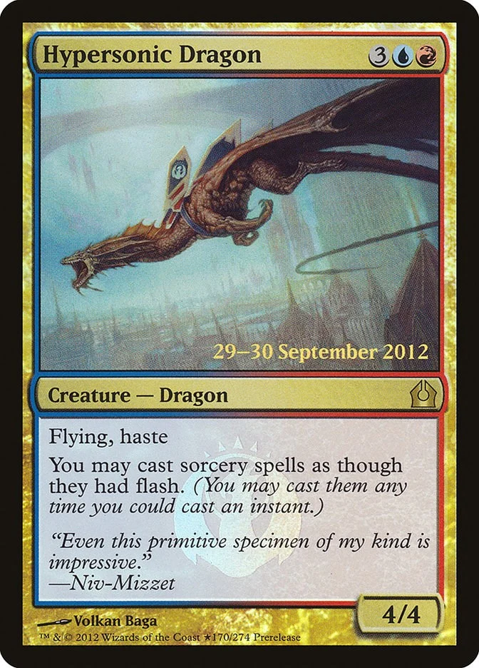 Hypersonic Dragon (170) (Prerelease Cards)