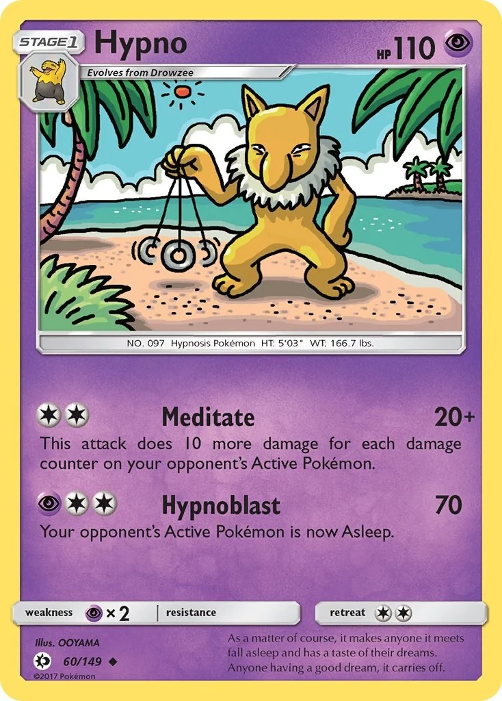 Hypno (60/149) (SM Base Set)