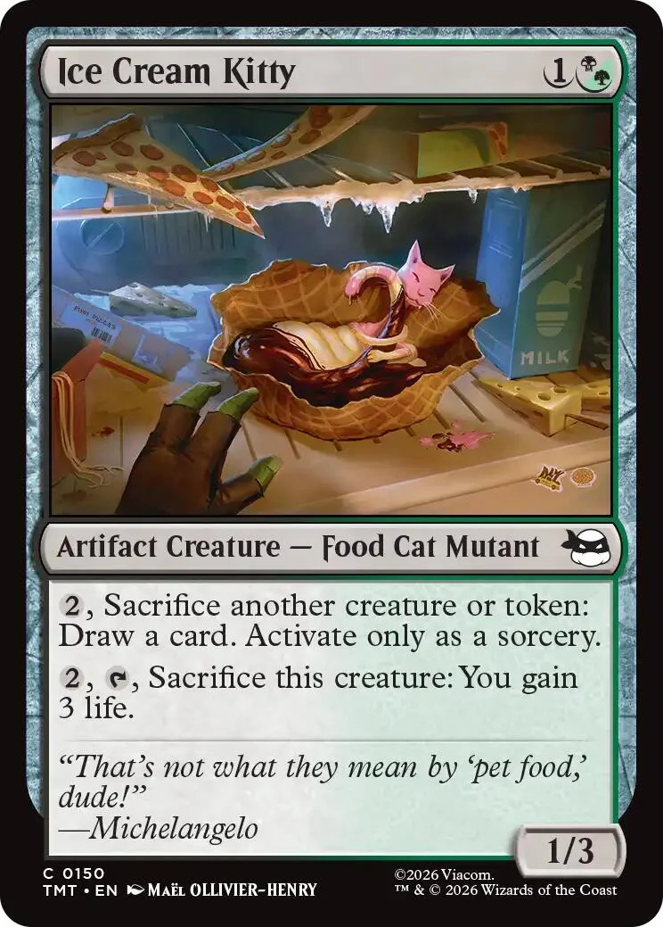 Ice Cream Kitty (150) (Teenage Mutant Ninja Turtles)
