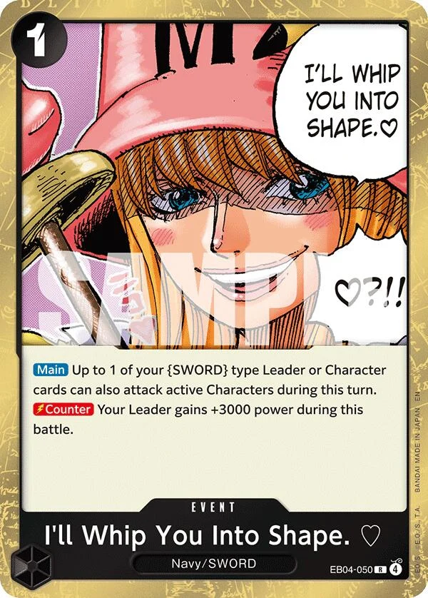 I'll Whip You Into Shape. (EB04-050) (Adventure on Kami's Island)