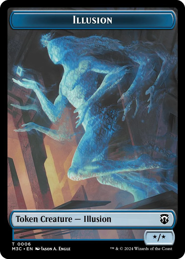 Illusion (Ripple Foil) // Servo Double-Sided Token (6 // 33)