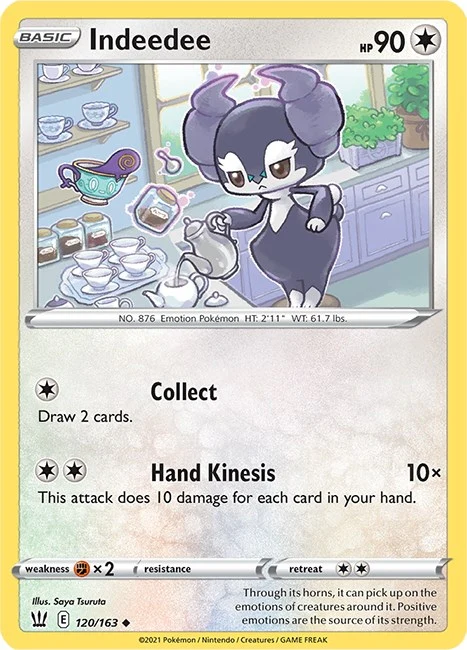 Indeedee (120/163) (SWSH05: Battle Styles)