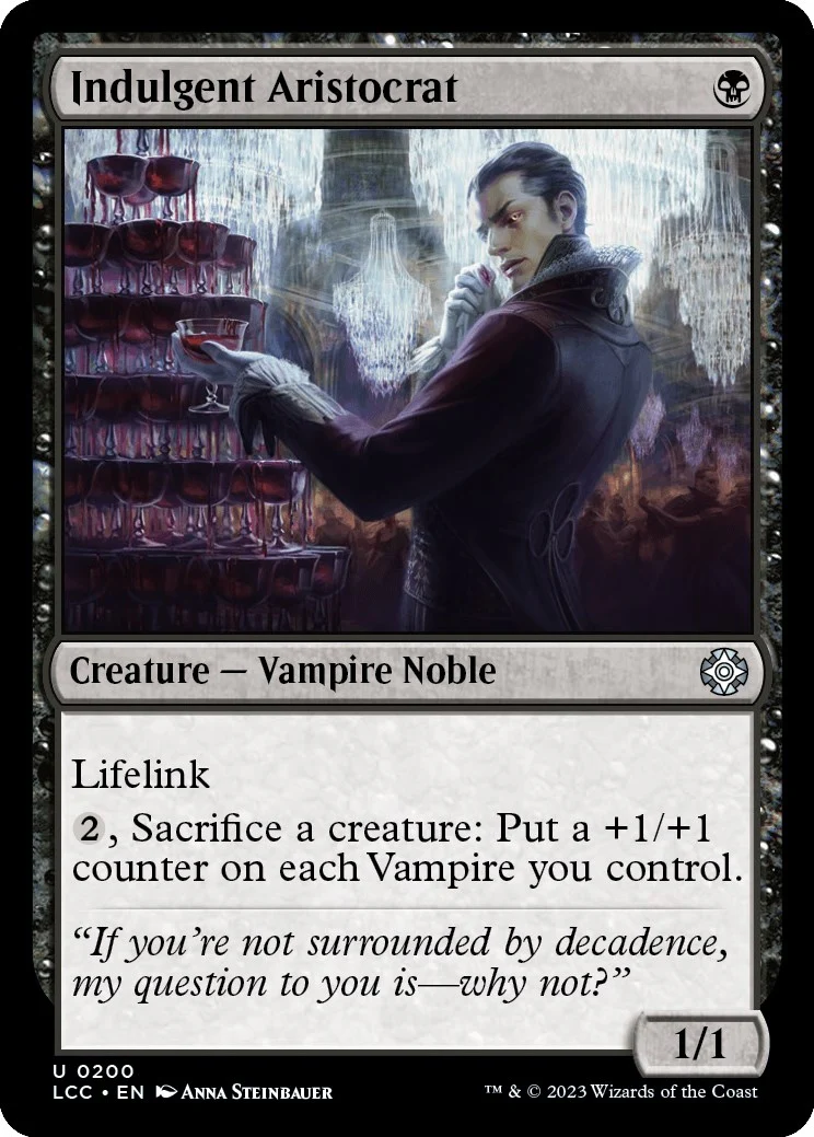 Indulgent Aristocrat (200)