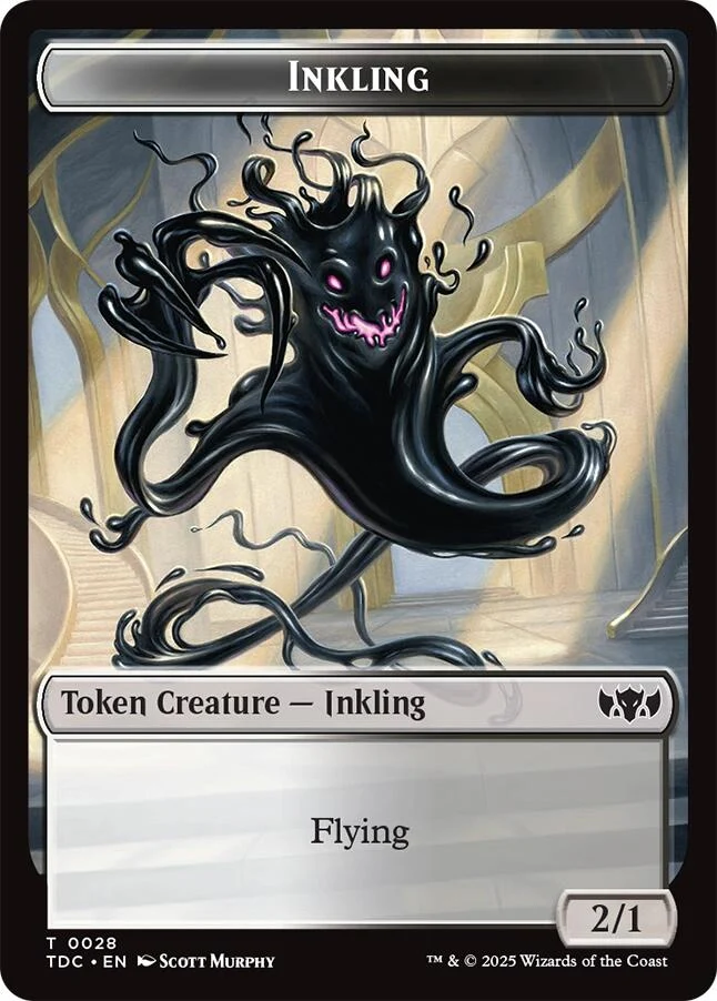 Inkling // Bird  Double-Sided Token (28 // 2)