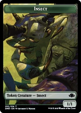 Insect // Bird Double-Sided Token (10 // 1)