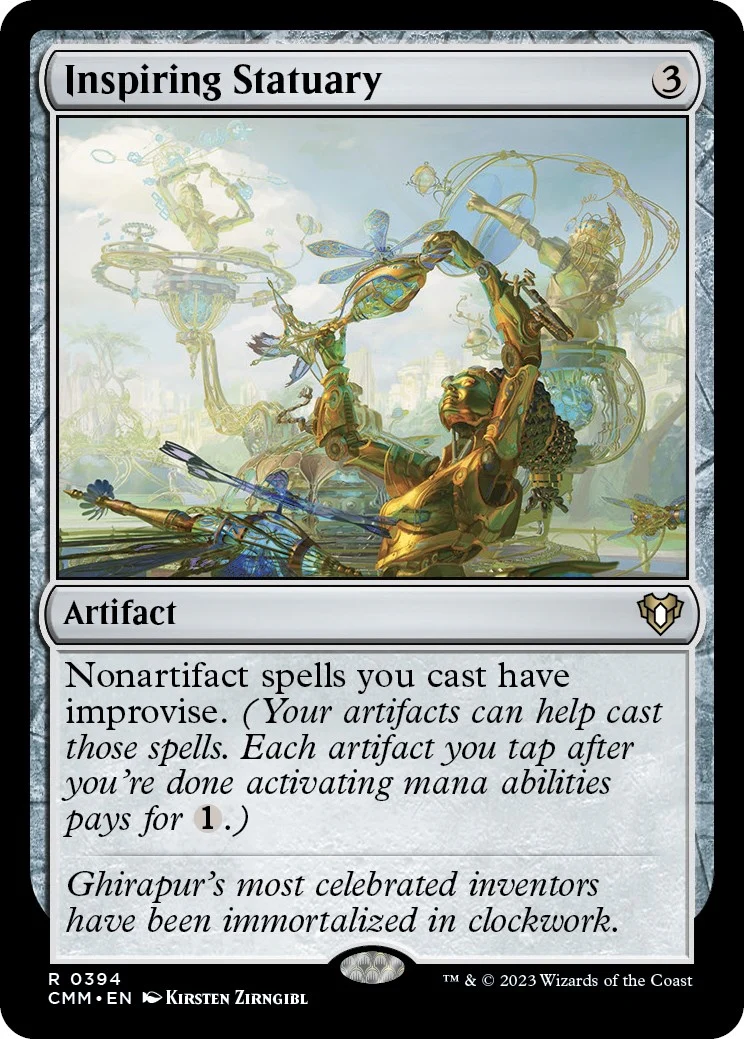 Inspiring Statuary (394) (Commander Masters)