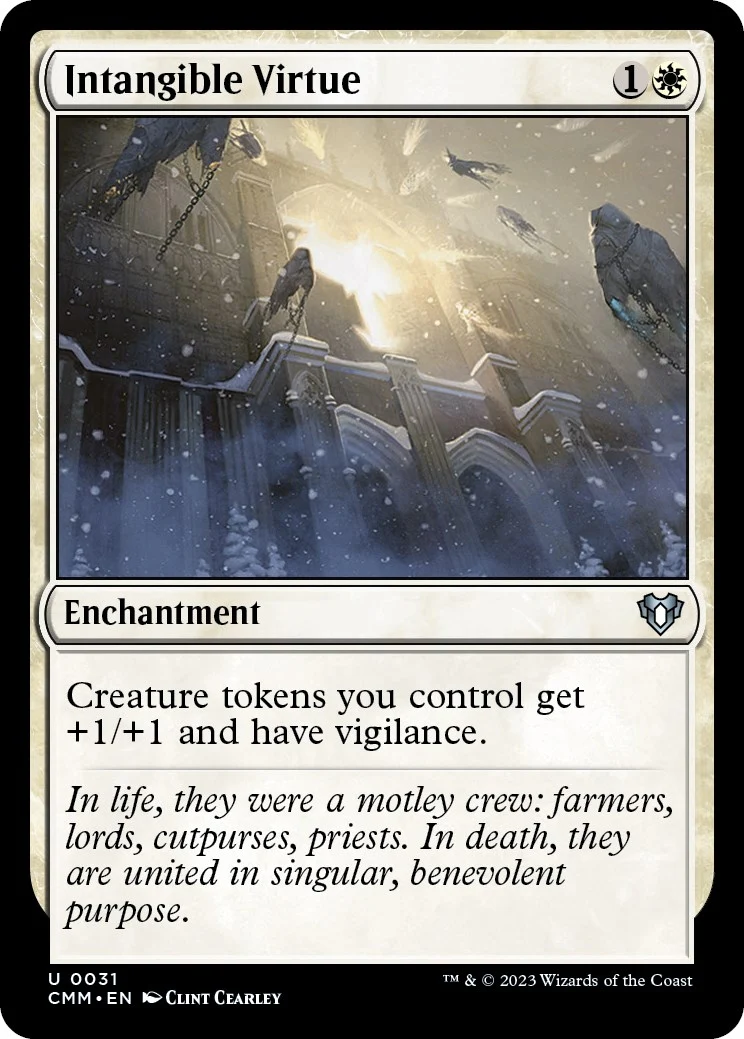 Intangible Virtue (31) (Commander Masters)