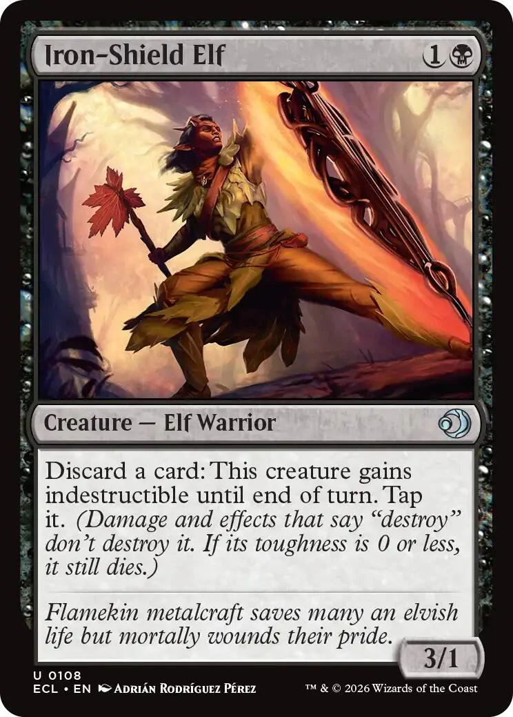 Iron-Shield Elf (108) (Lorwyn Eclipsed)
