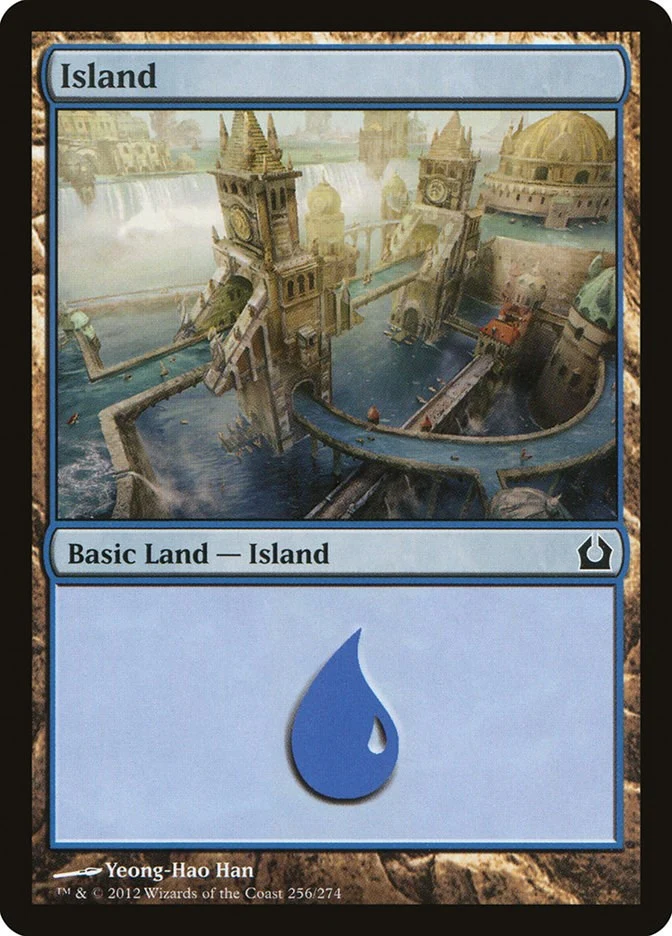 Island (256) (256) (Return to Ravnica)