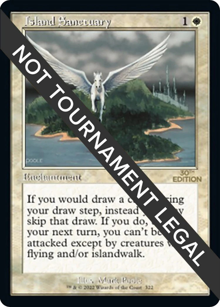Island Sanctuary (Retro Frame) (322)