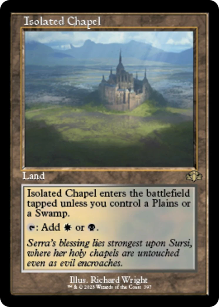 Isolated Chapel (Retro Frame) (397)
