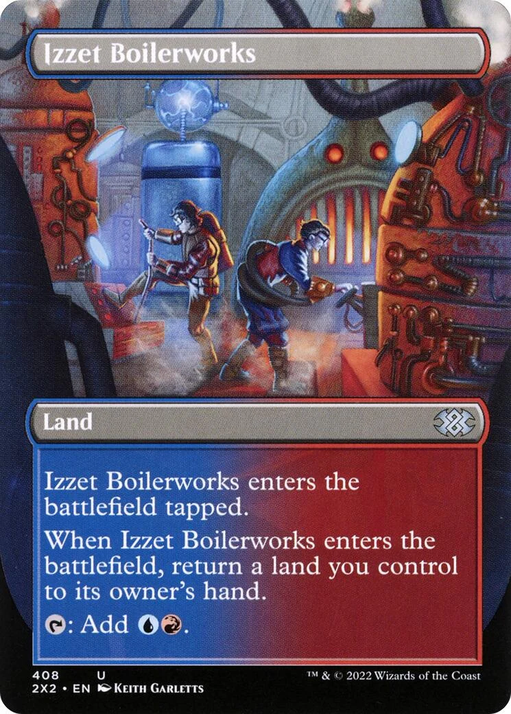 Izzet Boilerworks (Borderless) (408)