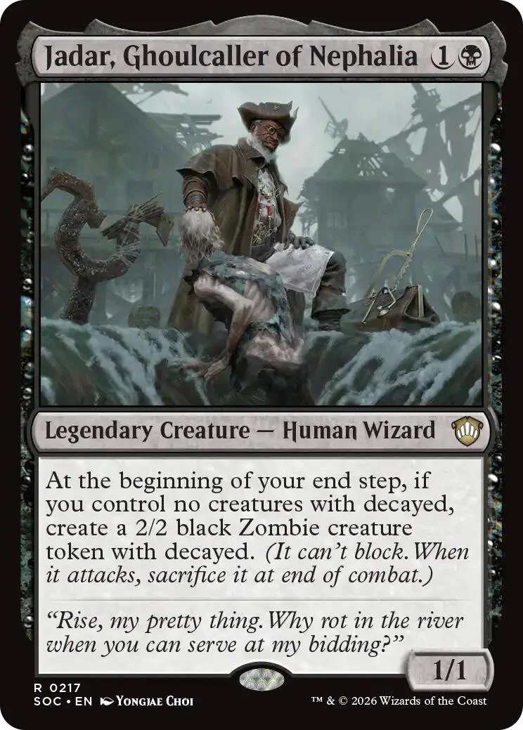 Jadar, Ghoulcaller of Nephalia (217) (Secrets of Strixhaven)