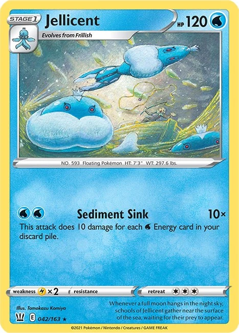 Jellicent (042/163) (SWSH05: Battle Styles)