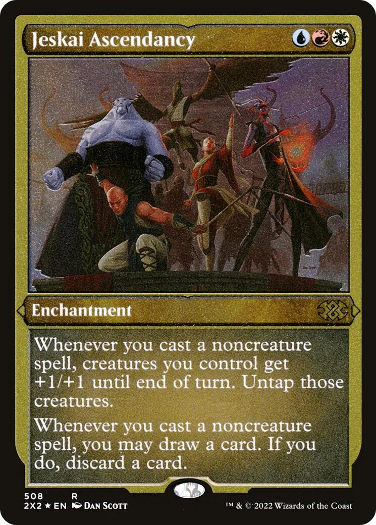 Jeskai Ascendancy (Foil Etched) (508)