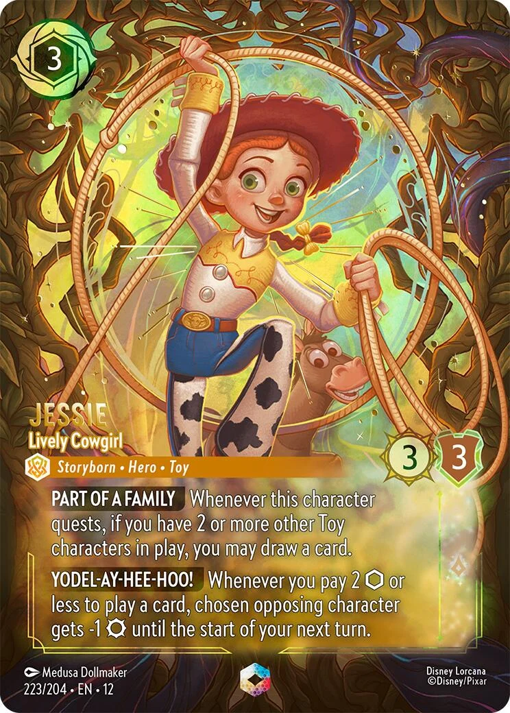 Jessie - Lively Cowgirl (Enchanted) (223/204) (Wilds Unknown)