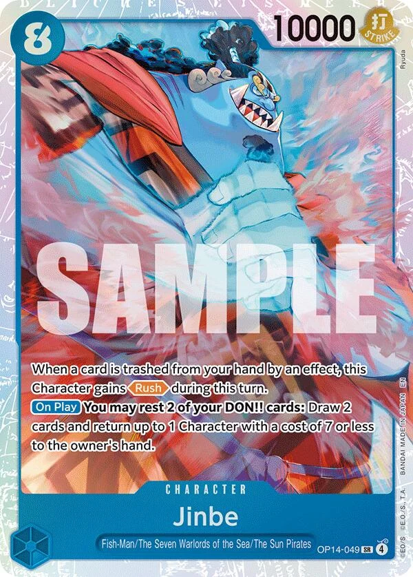 Jinbe - OP14-049 (OP14-049) (The Azure Sea's Seven)