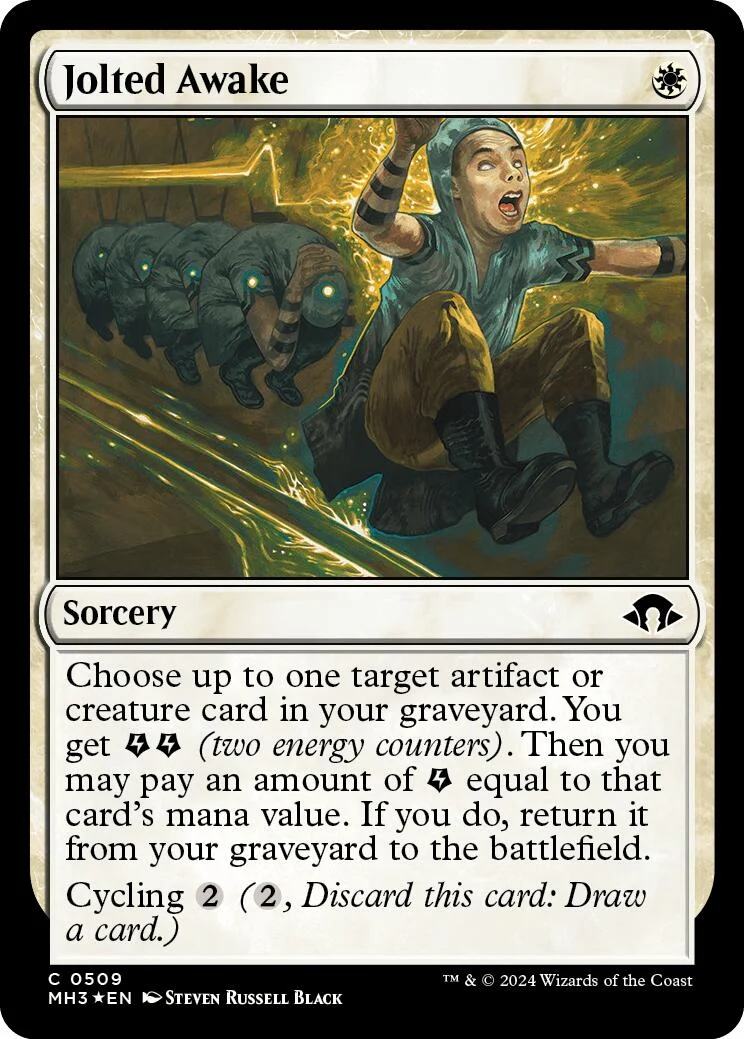 Jolted Awake (Ripple Foil) (509) (Modern Horizons 3)