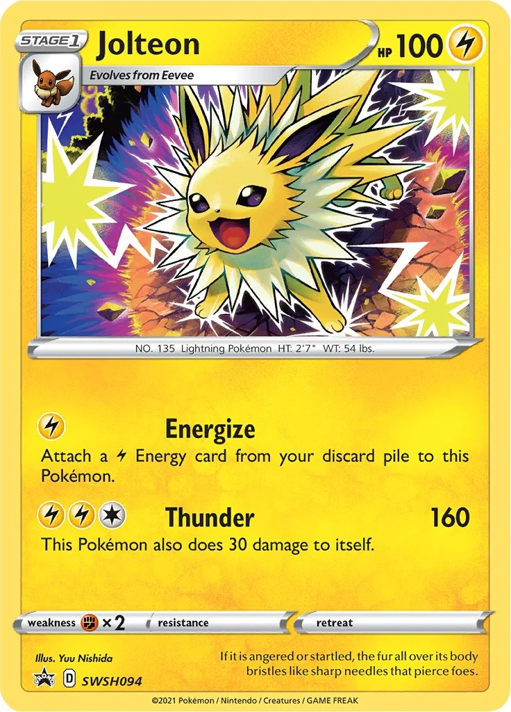 Jolteon - SWSH094 (SWSH094) (SWSH: Sword & Shield Promo Cards)