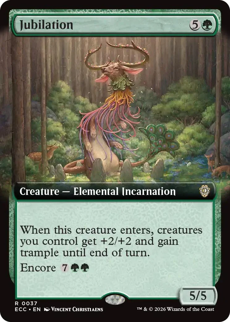 Jubilation (Extended Art) (37) (Lorwyn Eclipsed)