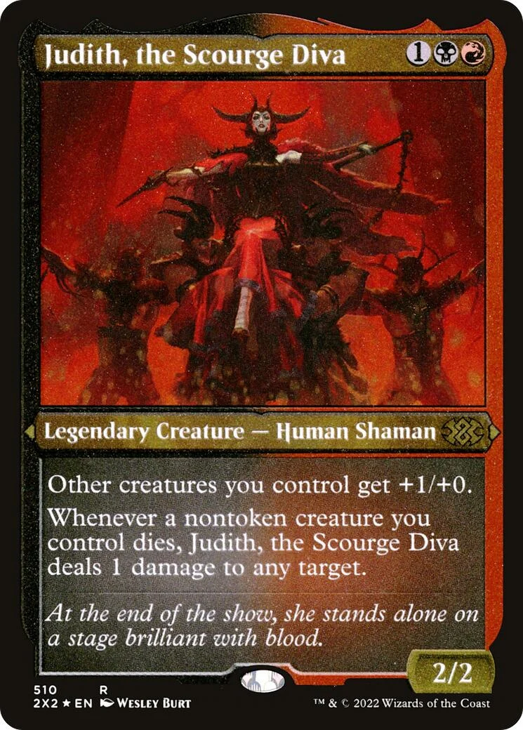 Judith, the Scourge Diva (Foil Etched) (510)