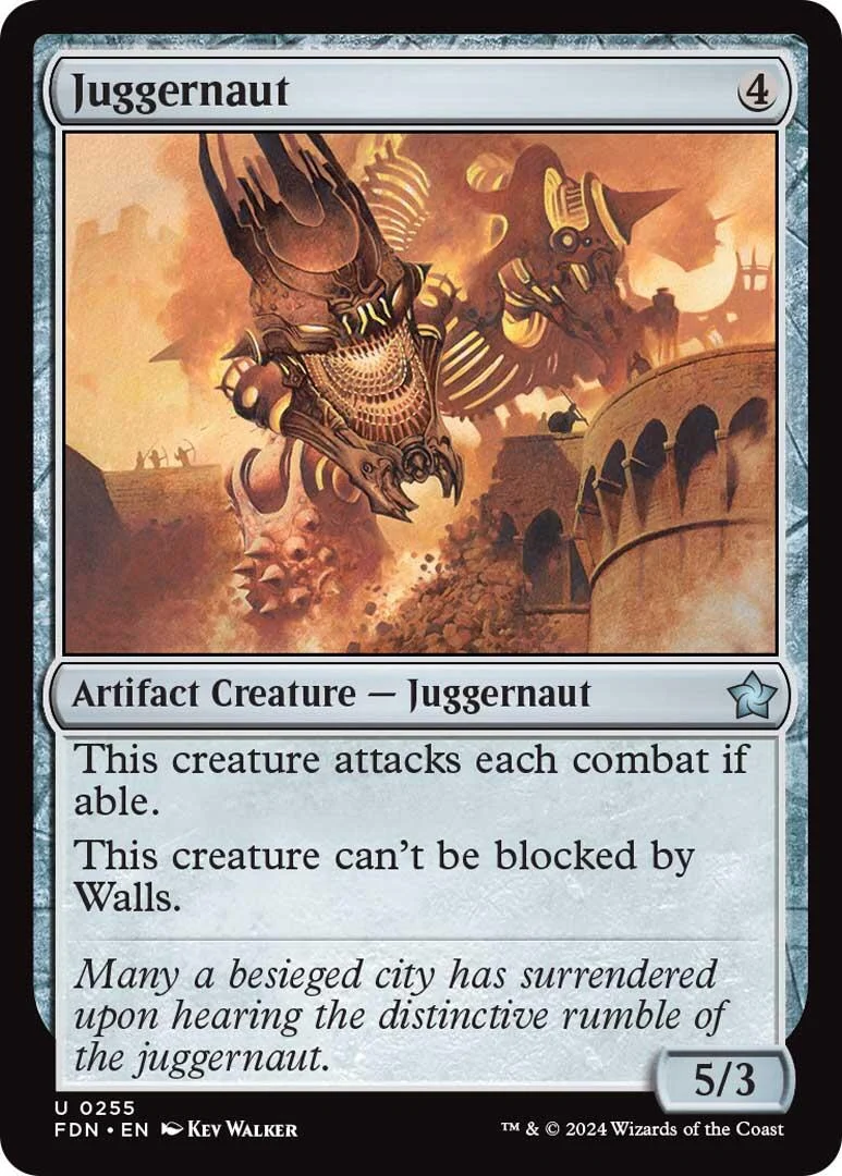 Juggernaut (255) (Foundations)