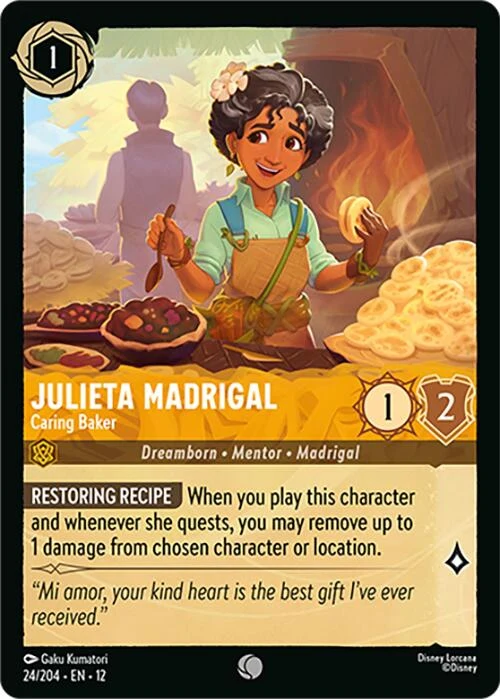 Julieta Madrigal - Caring Baker (24/204) (Wilds Unknown)