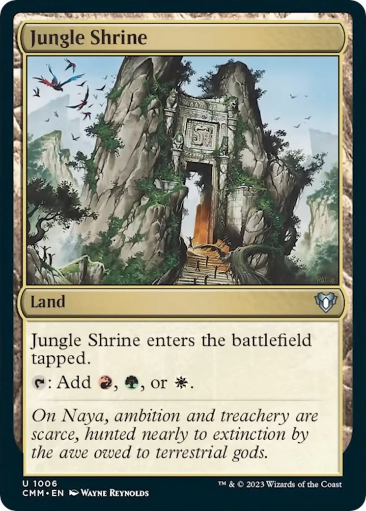 Jungle Shrine (1006) (Commander Masters)