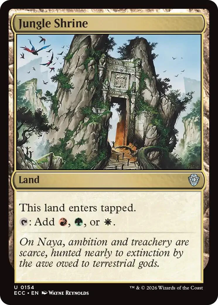 Jungle Shrine (154) (Lorwyn Eclipsed)