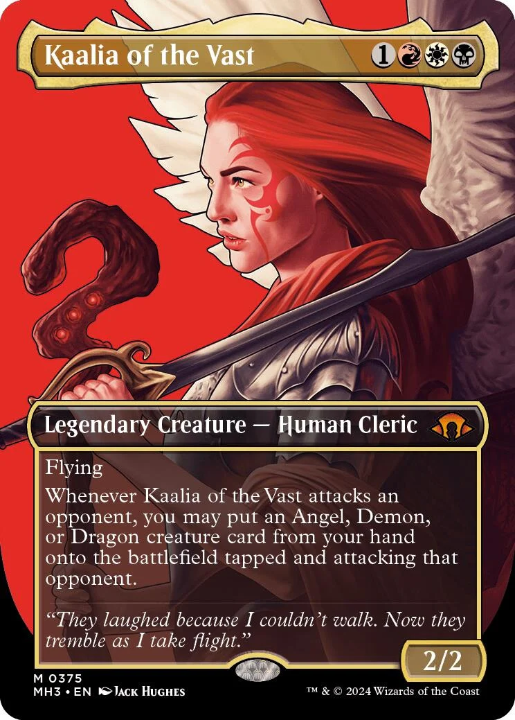 Kaalia of the Vast (0375) (Borderless) (375) (Modern Horizons 3)