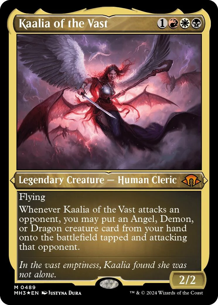 Kaalia of the Vast (Foil Etched) (489) (Modern Horizons 3)