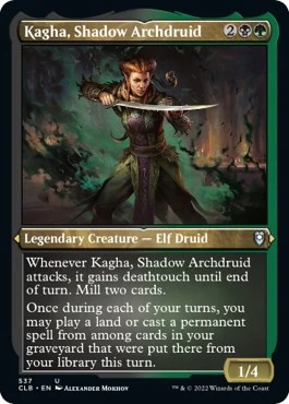 Kagha, Shadow Archdruid (Foil Etched) (537)