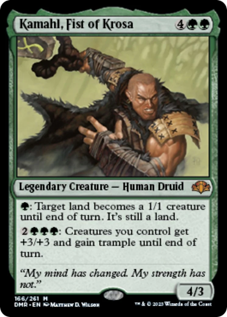 Kamahl, Fist of Krosa (166)