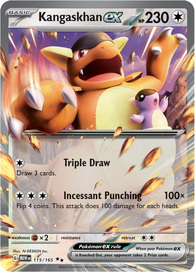 Kangaskhan ex (115/165) (SV: Scarlet & Violet 151)
